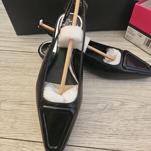 Vince Camuto Black Shoese Size 5.5 Jet Black